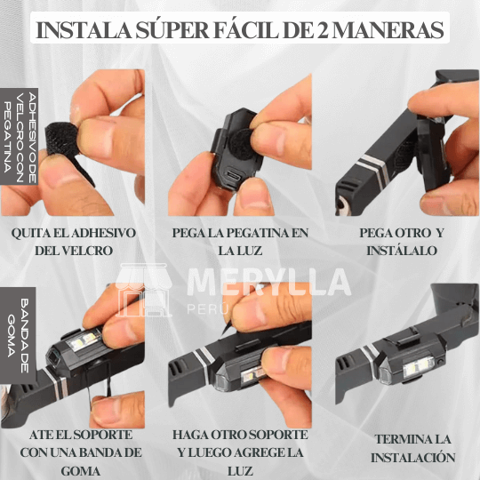 LUZ INTERMITENTE MULTICOLOR (Pack 4)